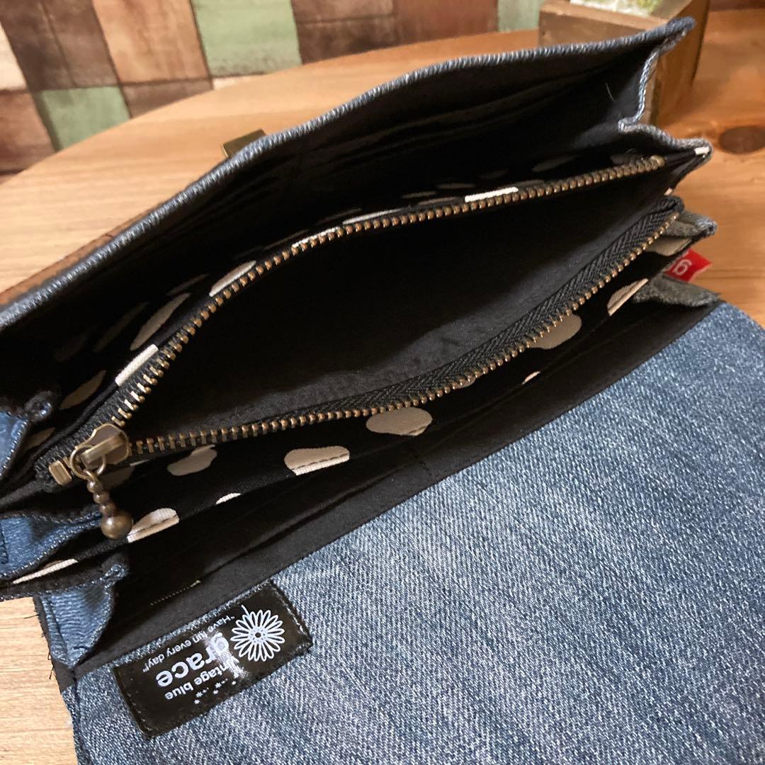 デニムリメイク 長財布☆