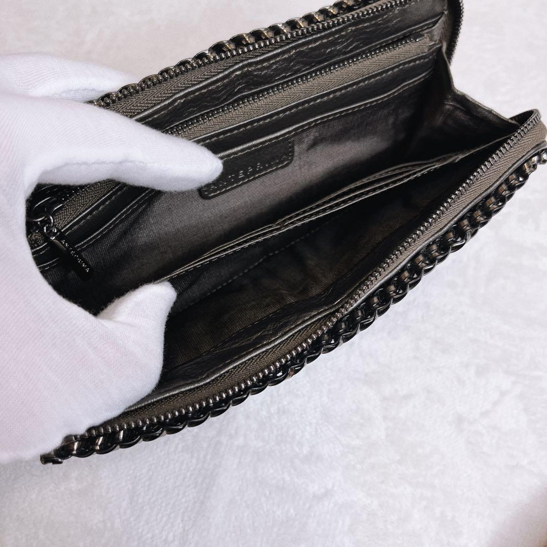 【美品✨】アンテプリマ　ミスクリオパール　ブラック長財布