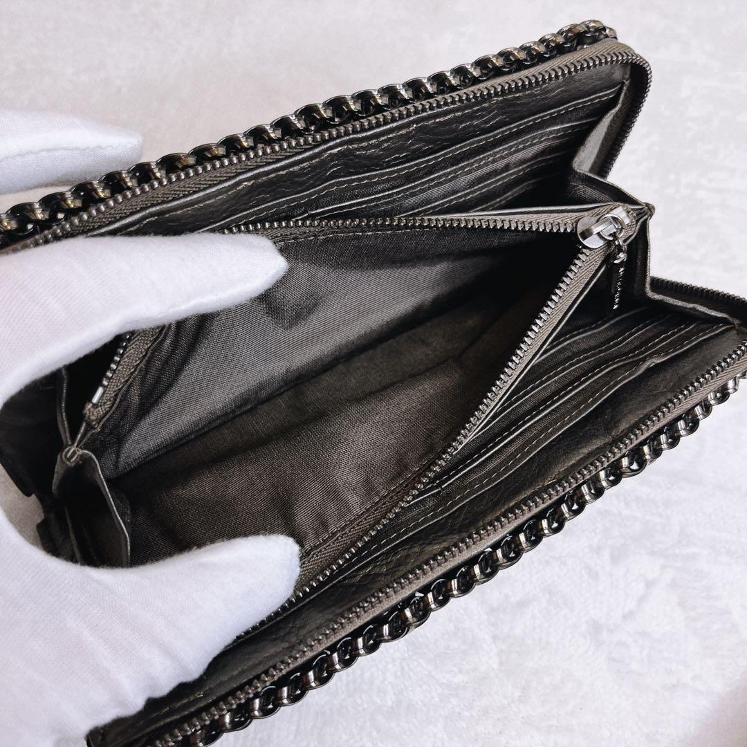 【美品✨】アンテプリマ　ミスクリオパール　ブラック長財布