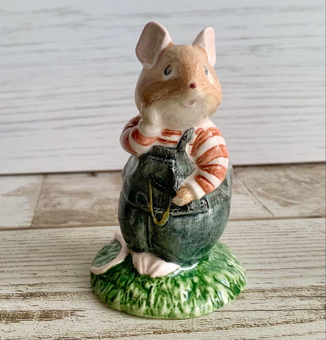 ウィルフレッドとプリムローズ ブランブリーヘッジ フィギュリン ロイヤルドルトン