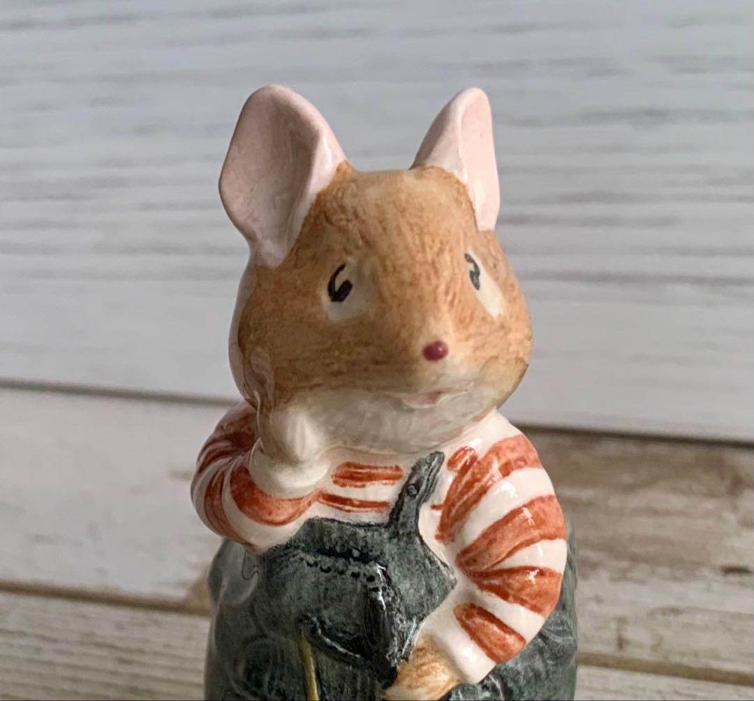 ウィルフレッドとプリムローズ ブランブリーヘッジ フィギュリン ロイヤルドルトン