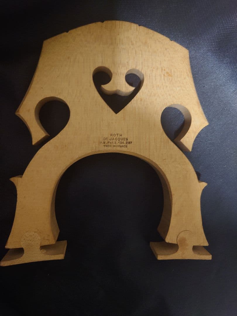 コントラバス駒　ROTHフランス製　可変式