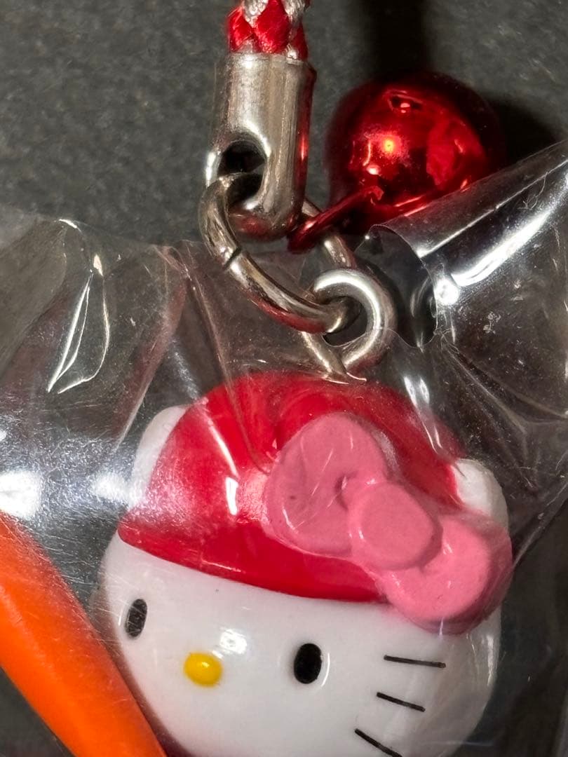 激レア❣️未使用未開封❗️ハローキティ根付け 体育会系 野球部2001