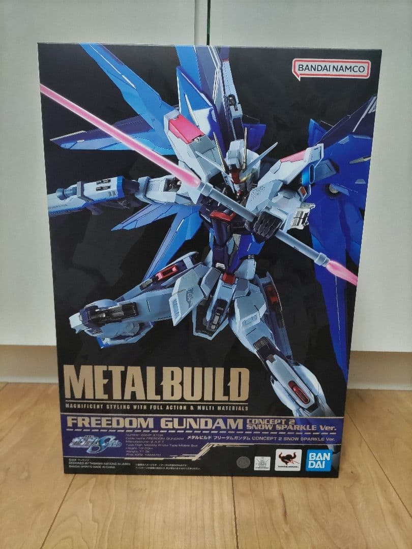 メタルビルド　フリーダムガンダム CONCEPT 2  SPARKLE