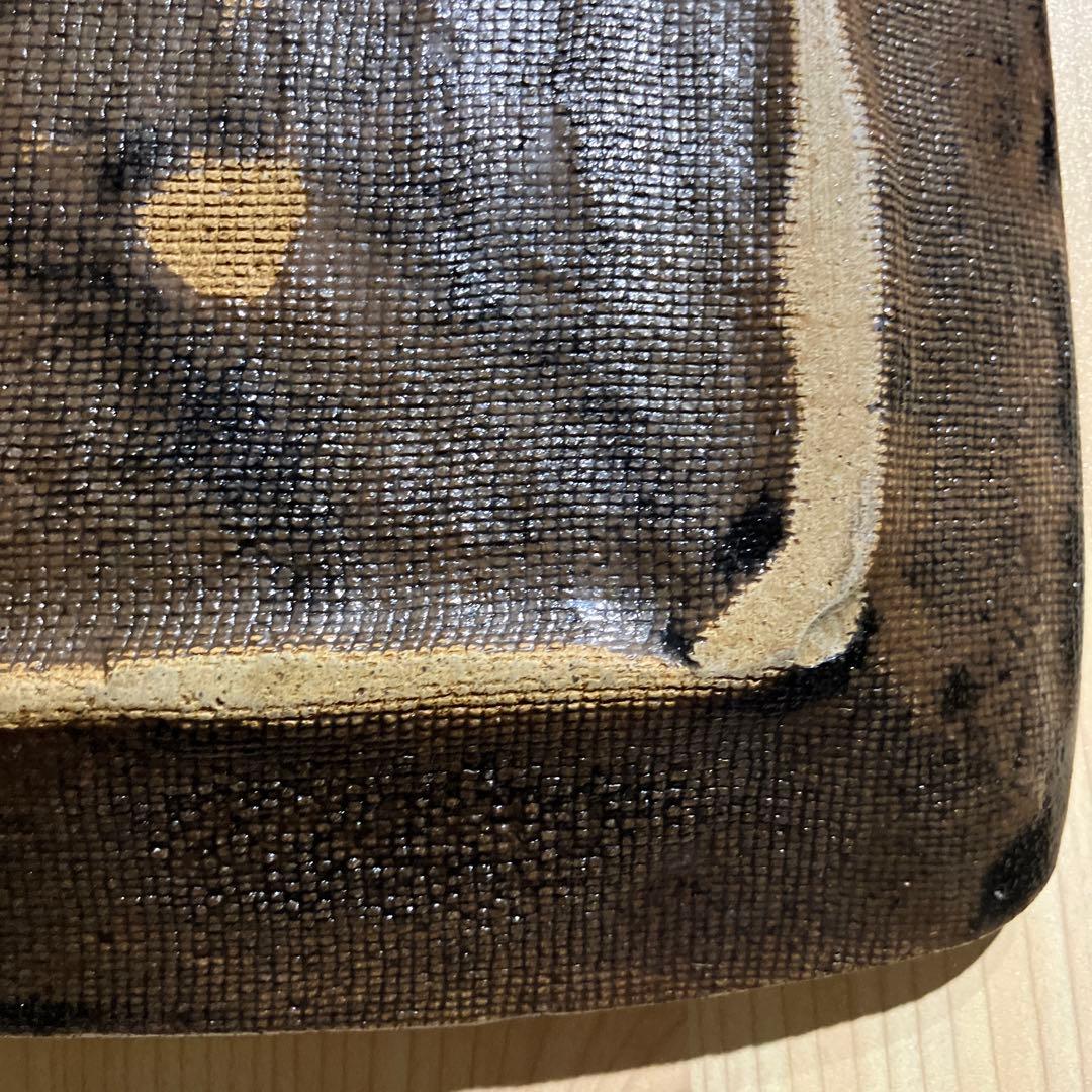 アイヌ文様　アイヌ模様　角皿