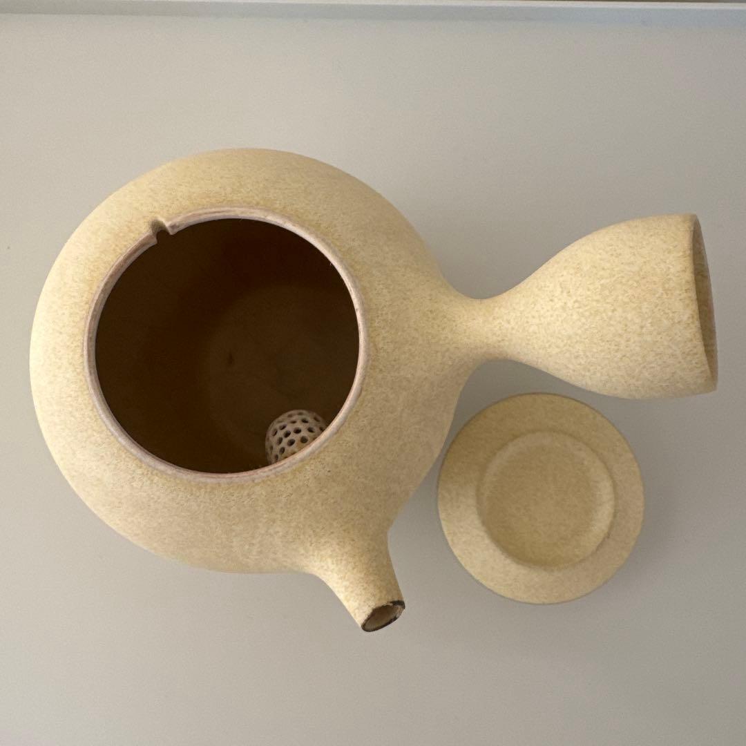 服部竜也　急須　ポット　クリーム