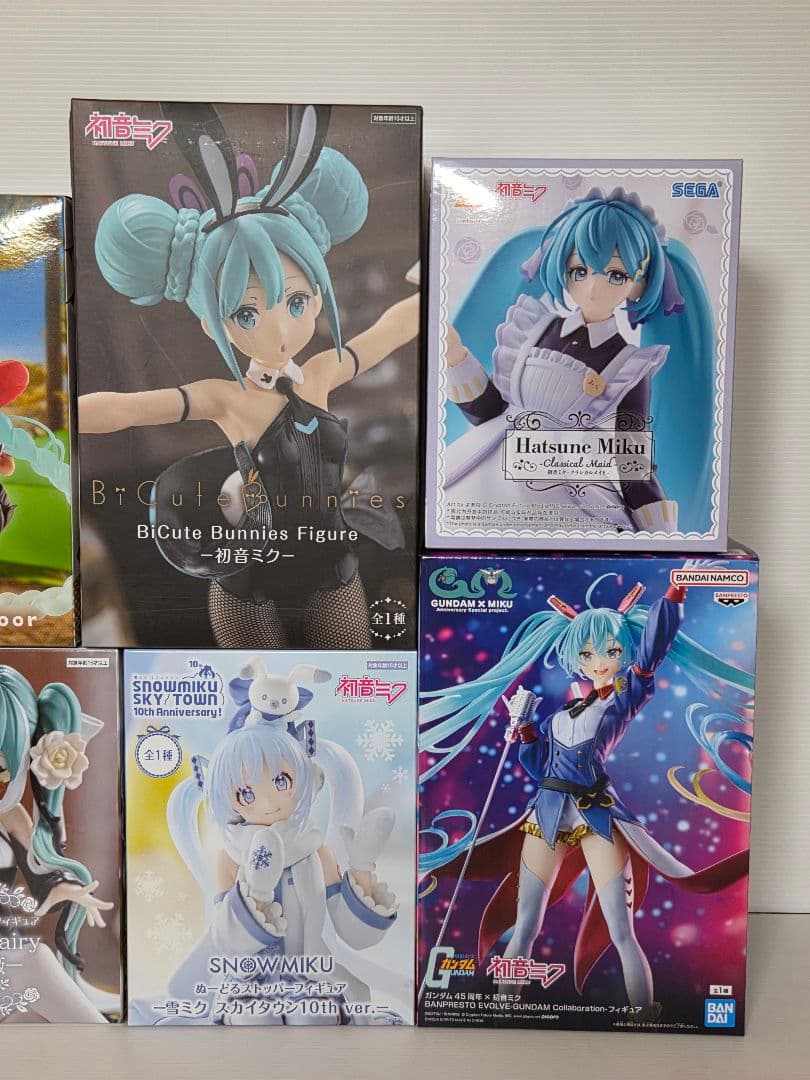 初音ミク フィギュア7種類セット　詰め合わせ