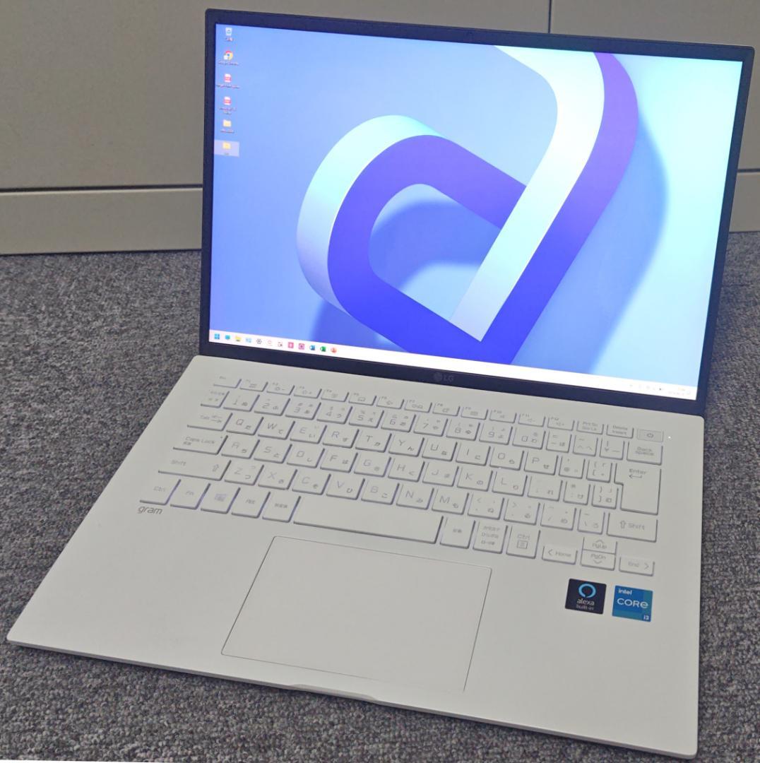 ★交渉成立済　新品並 LG gram 14 core i3 11th 8GB