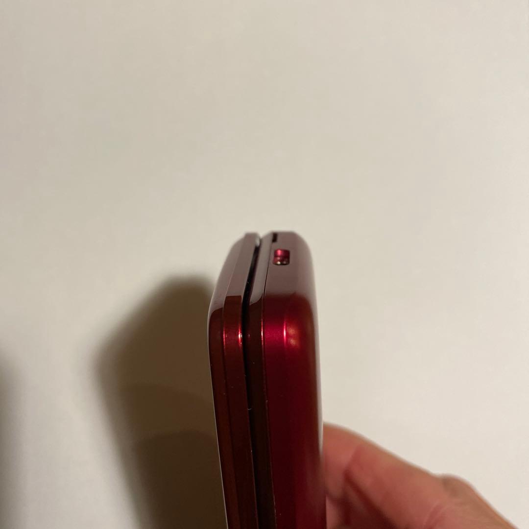 ガラケー　京セラ　KYF41 ワインレッド　SIMロック解除済　ほぼ未使用