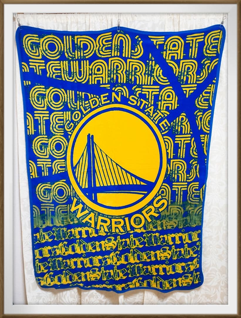 ✿ NBA GSW ゴールデンステイトウォーリアーズ ブランケット/毛布 ✿