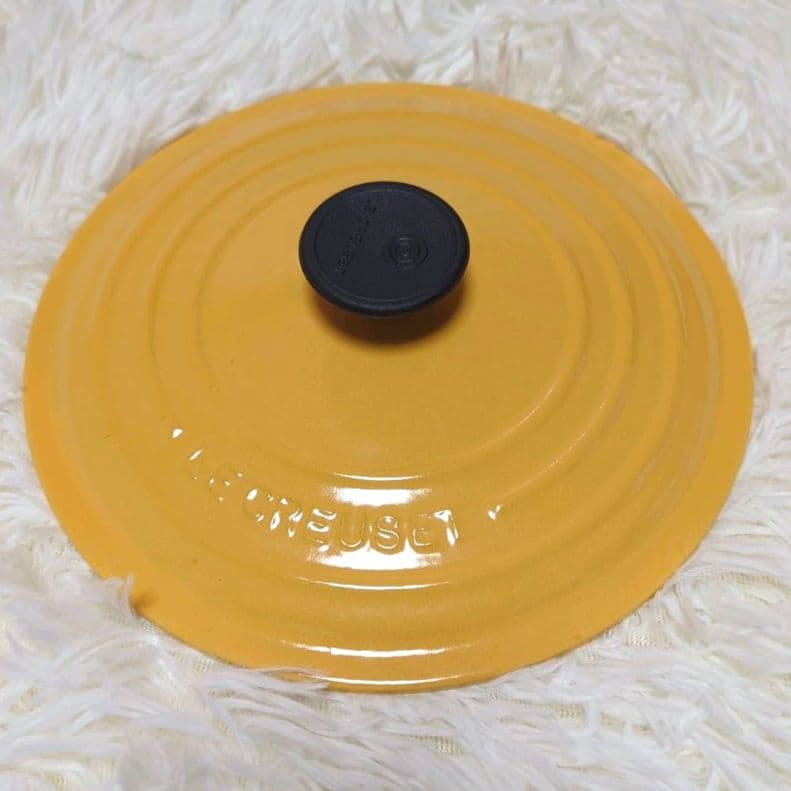 ゆ*ん様 LE CREUSET　ル・クルーゼ　ココット ロンド イエロー　20c