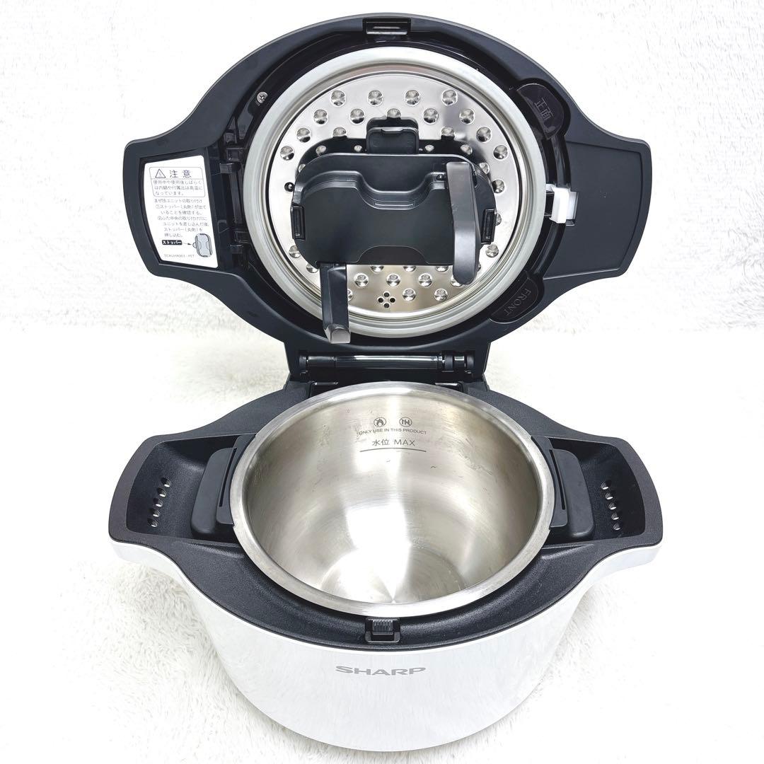 SHARP HEALSIO ヘルシオ ホットクックKN-HW16E-W