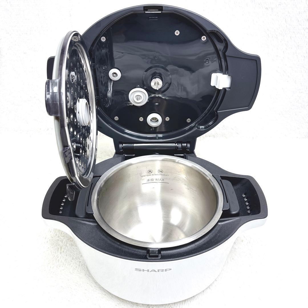 SHARP HEALSIO ヘルシオ ホットクックKN-HW16E-W