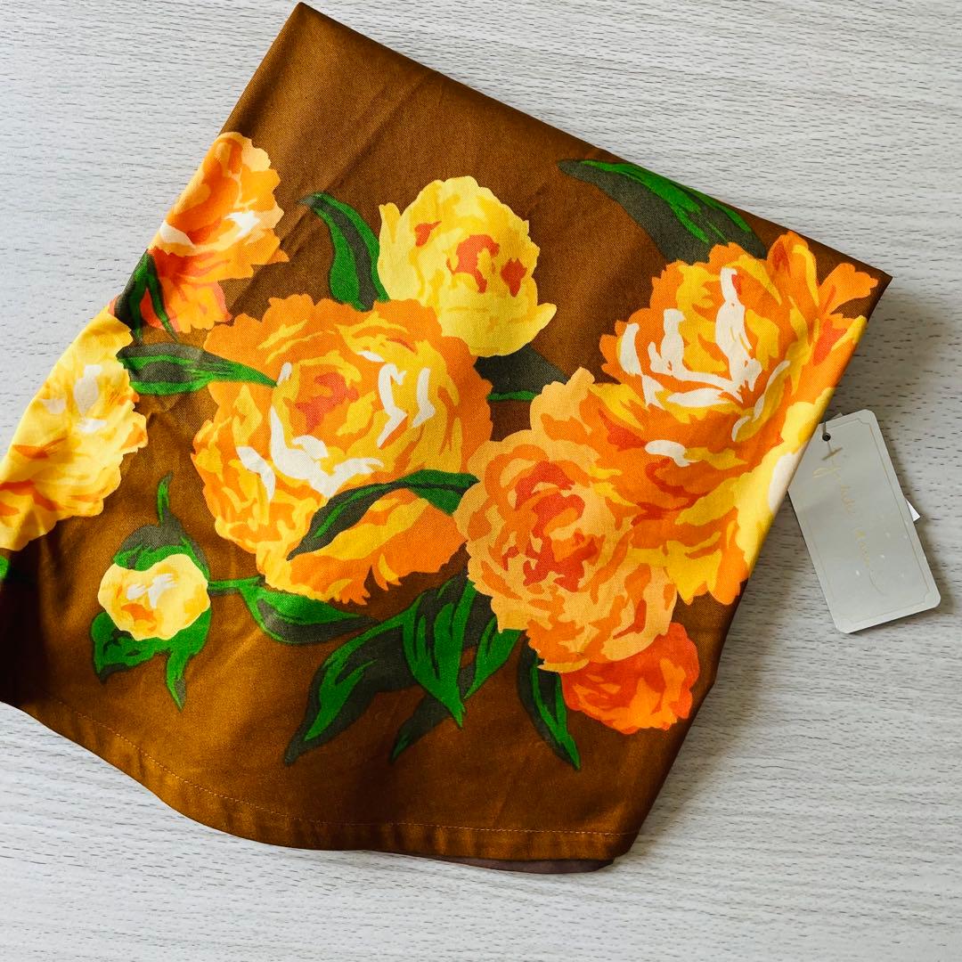 HANAI YUKIKO ハナイユキコ エプロンドレス ブラウン 新品 未使用