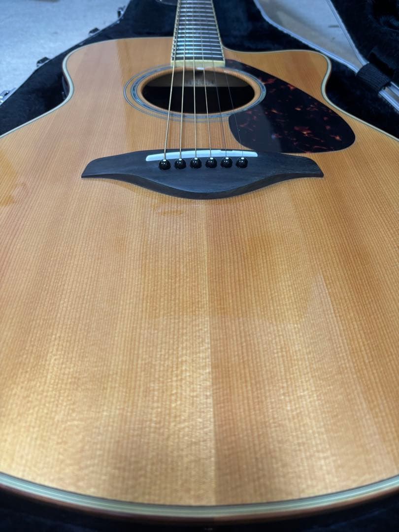 YAMAHA fsx875c ハードケース付き オール単板 アコギ エレアコ