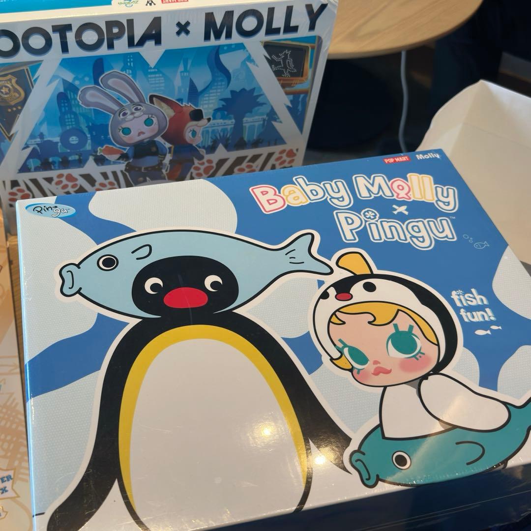 【新品未開封・希少】 POP MART Baby Molly × Pingu