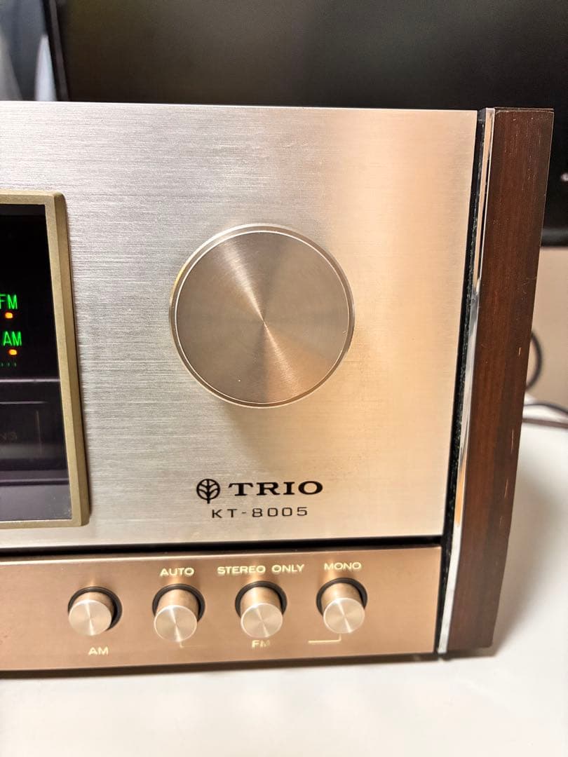 TRIO AM/FMステレオチューナー KT-8005 動作未確認