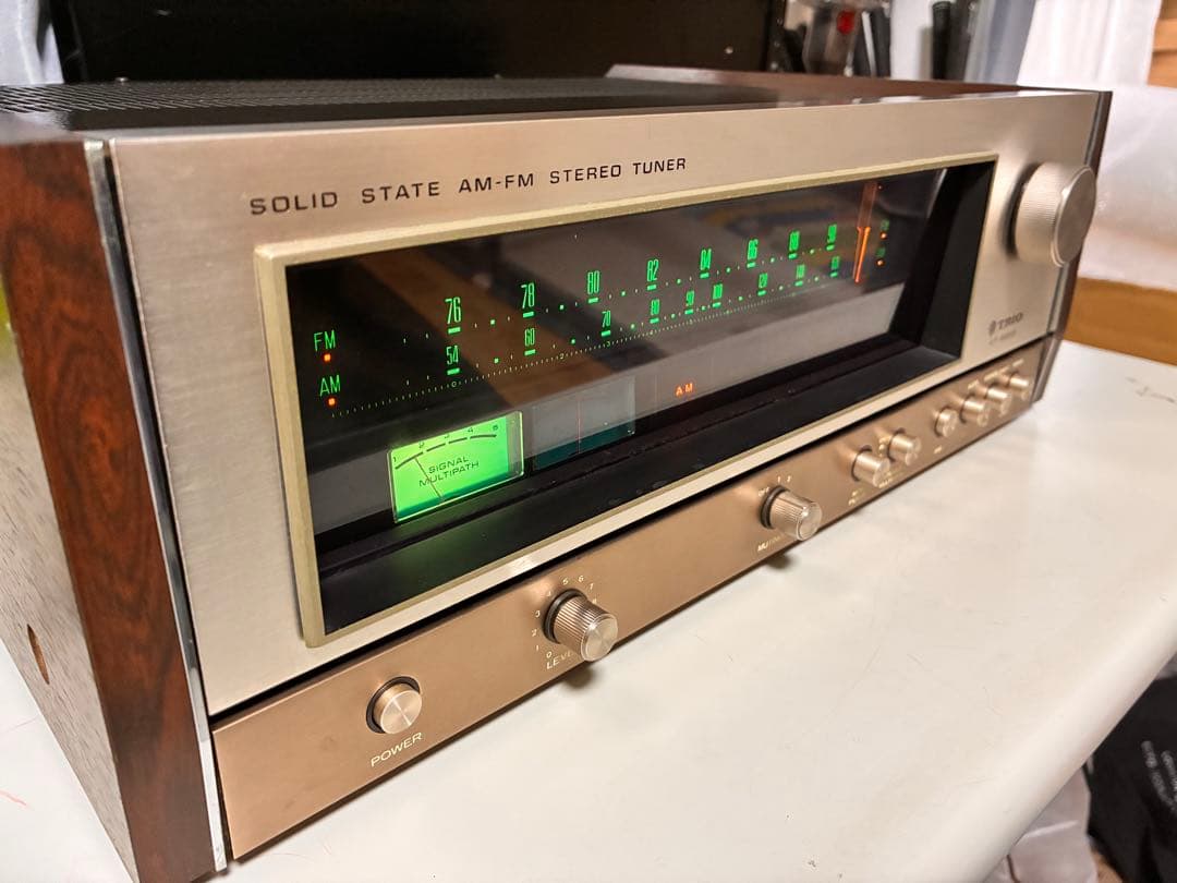 TRIO AM/FMステレオチューナー KT-8005 動作未確認