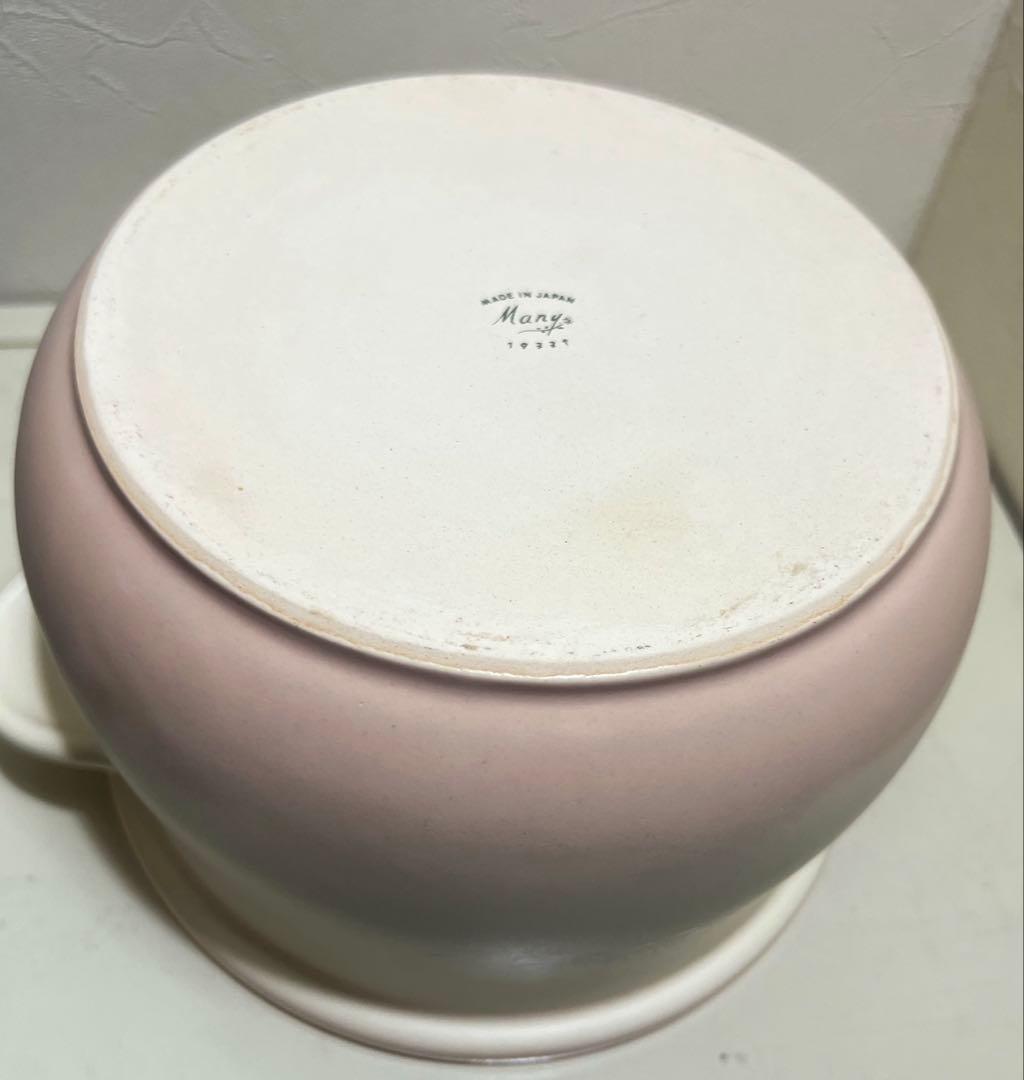 マニー　ローズアンポショワール耐熱陶器キャセロールL