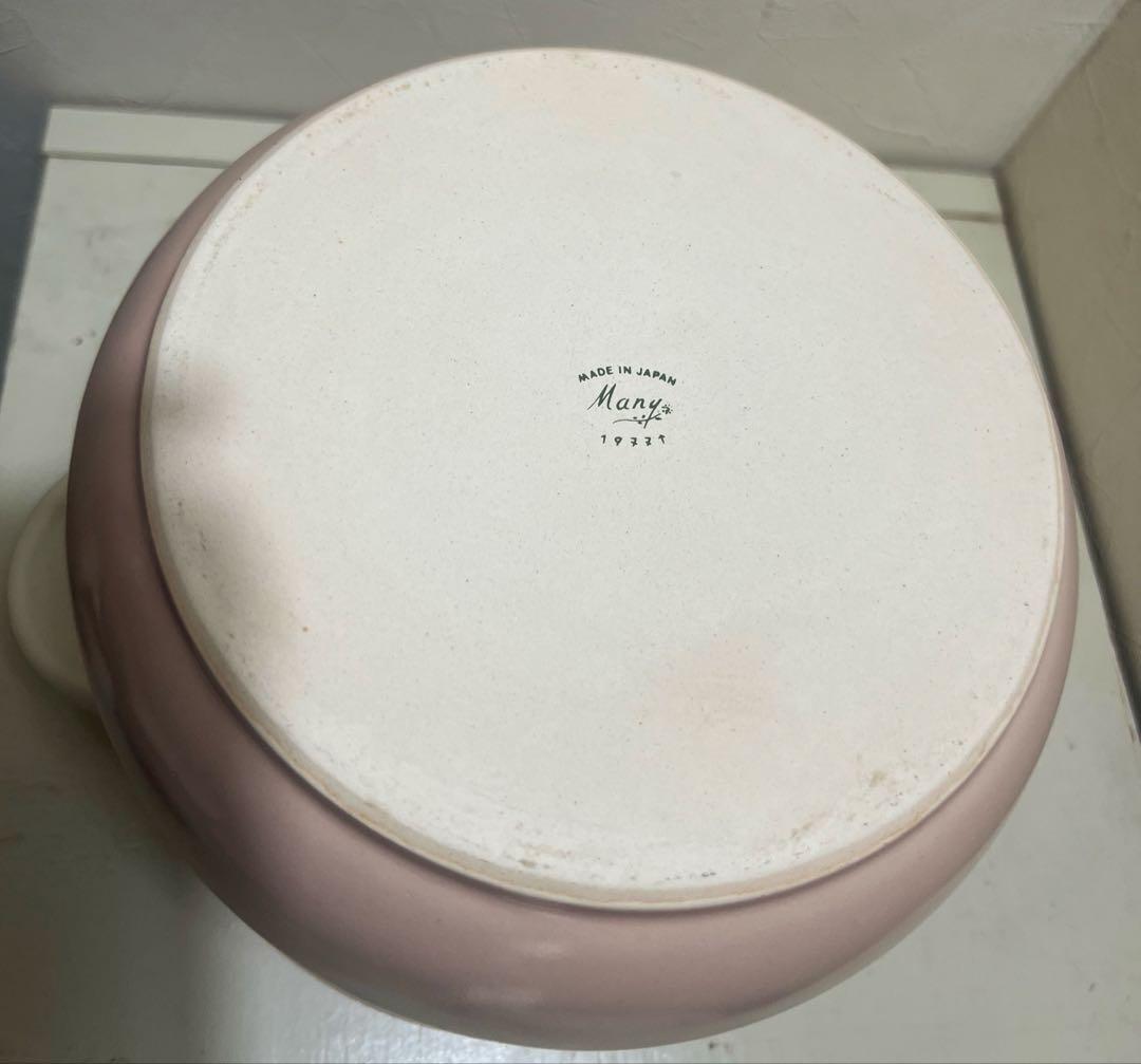 マニー　ローズアンポショワール耐熱陶器キャセロールL