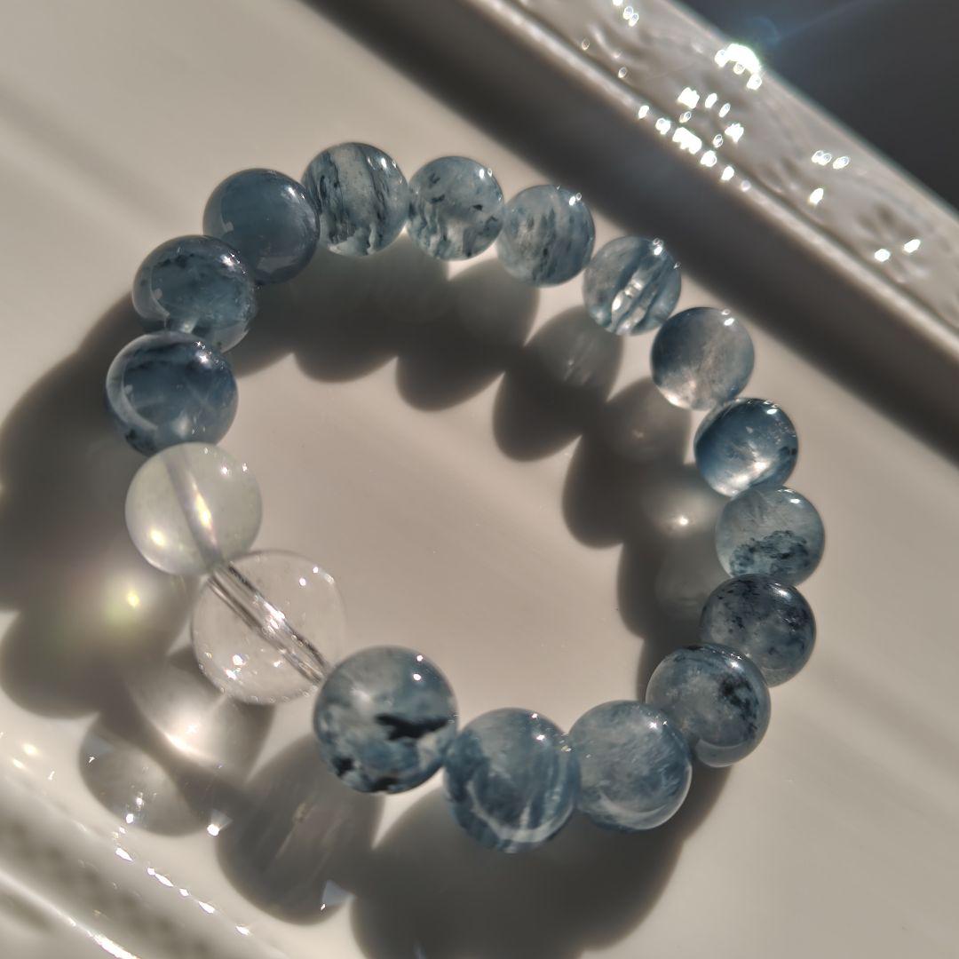 お取り置き専用です♡カイラス産水晶　グリーンアクアマリン　ブルー千層サゲニティッ