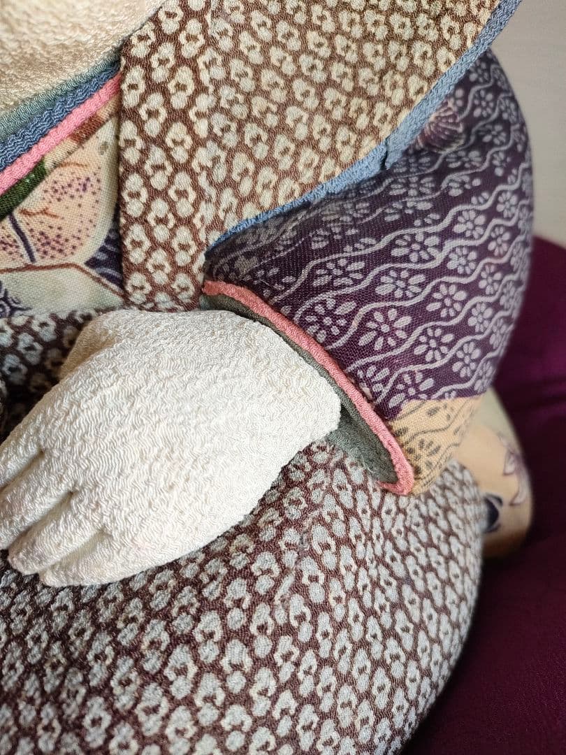 専用ページ　創作人形　福助人形　縁起物 　置物　古布　縮緬　一点物