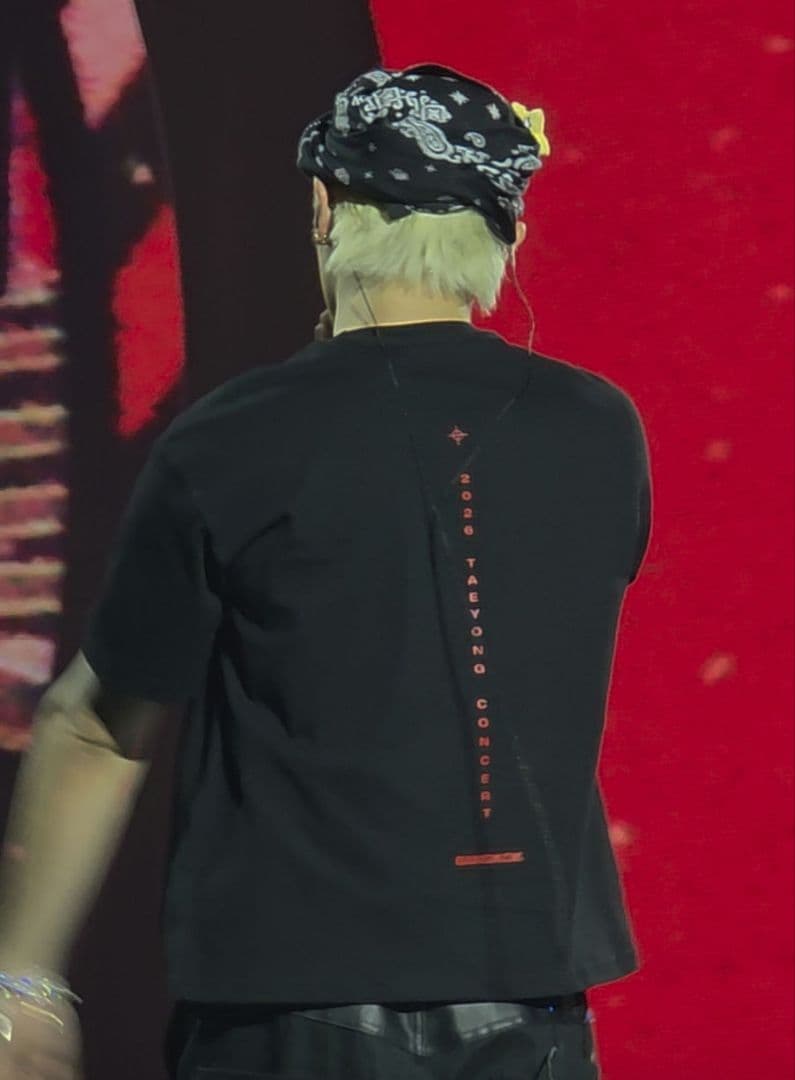 TY TRACKバンコク Tシャツ NCT TAEYONGソロコン グッズ태용