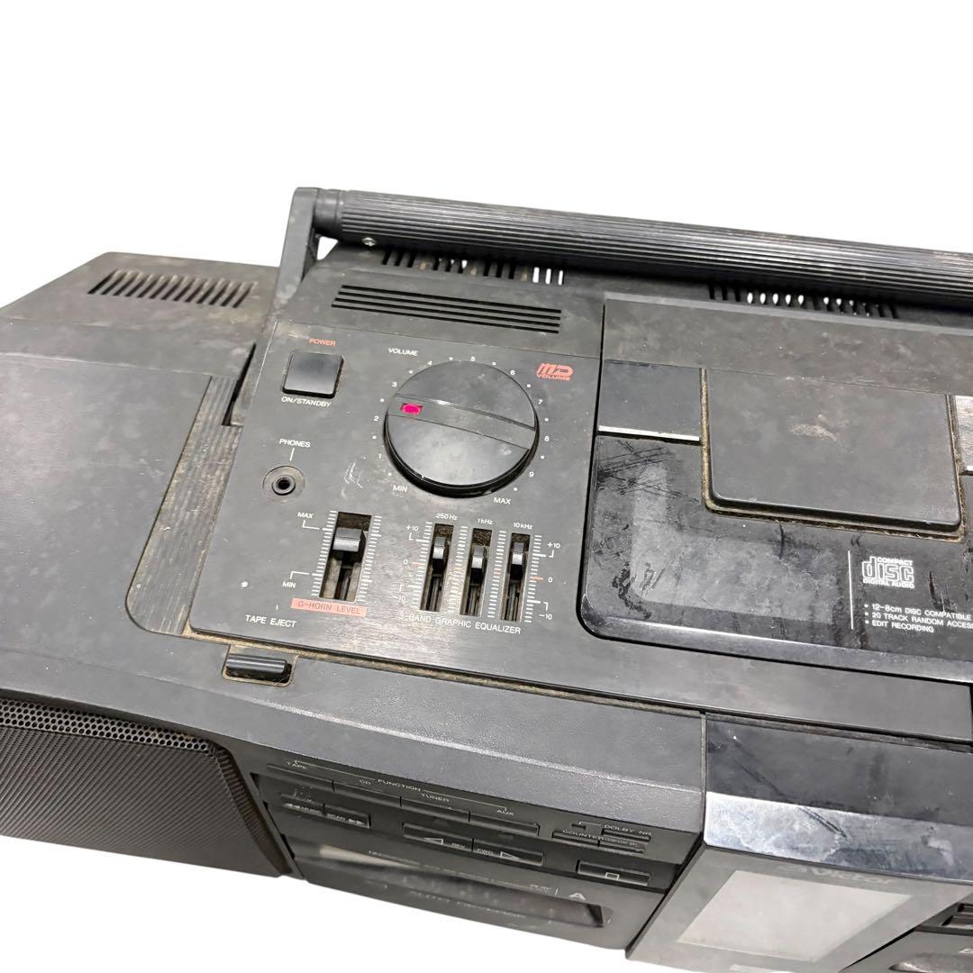 Victor RC-X90 G-HORN EX CDラジカセ ダブルカセット