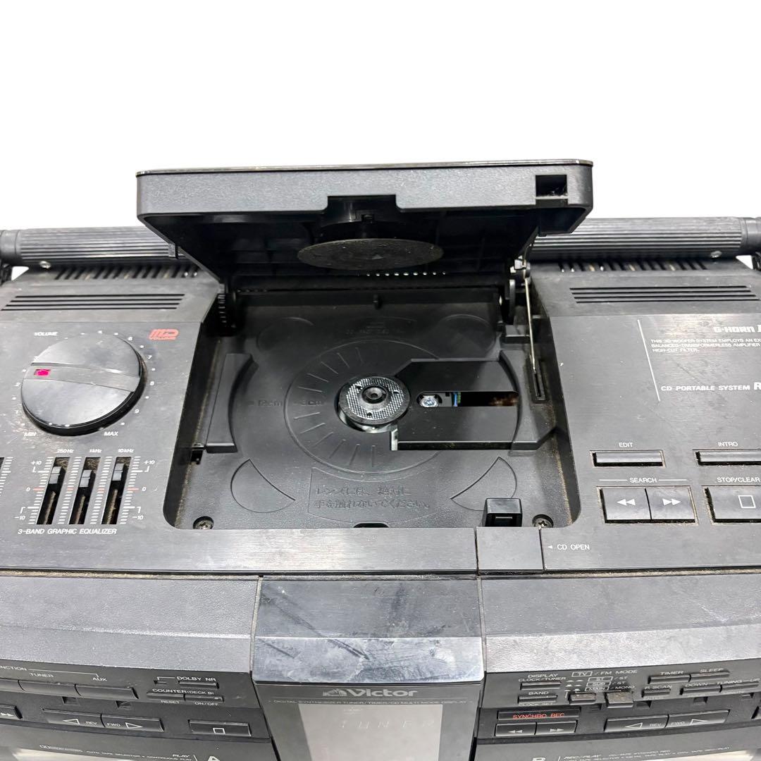 Victor RC-X90 G-HORN EX CDラジカセ ダブルカセット