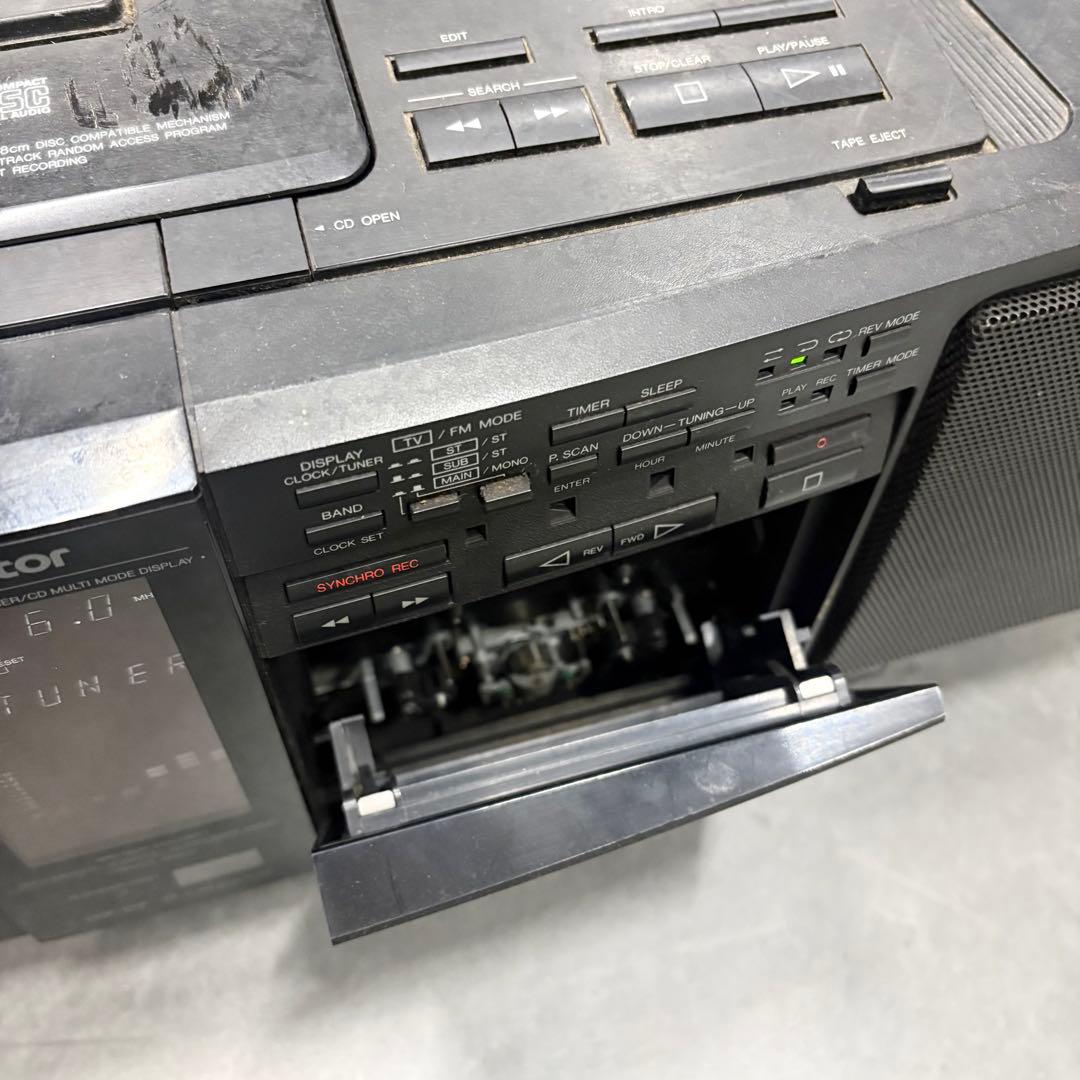 Victor RC-X90 G-HORN EX CDラジカセ ダブルカセット