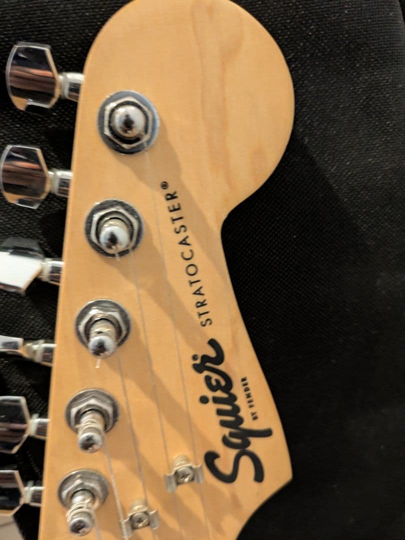 Squier Stratocaster ケース付き、アクセサリー