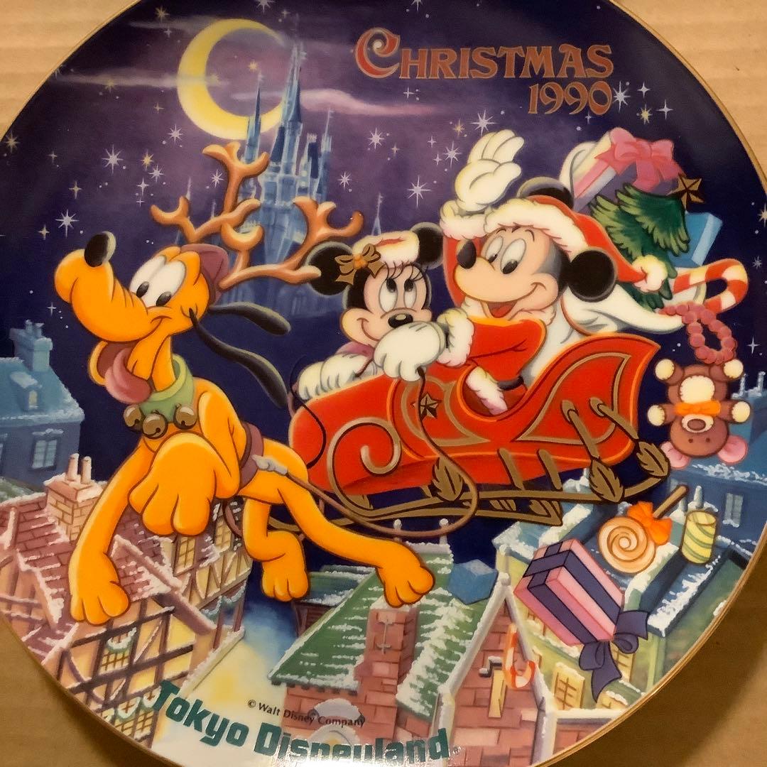 ディズニー 1000枚限定　レアクリスマス　プレート 飾り皿　5枚セット