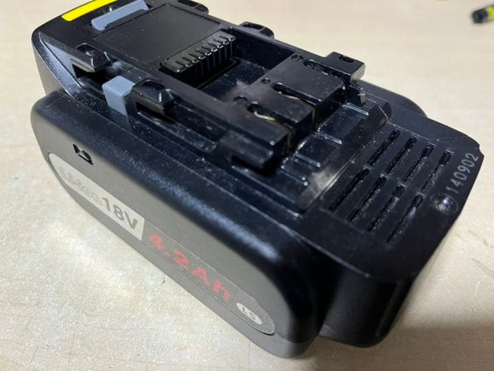 純正！松下電工18V大容量3300mahバッテリー