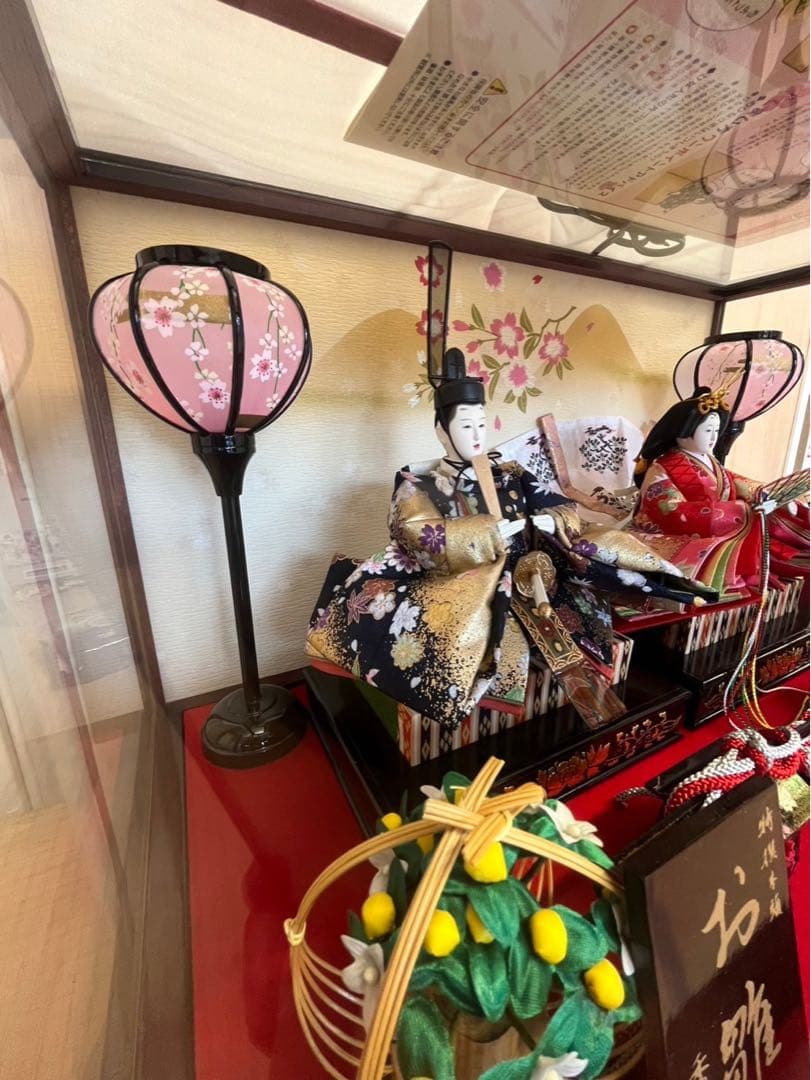 【価格応相談】　極美品　雛人形セット　オルゴール付