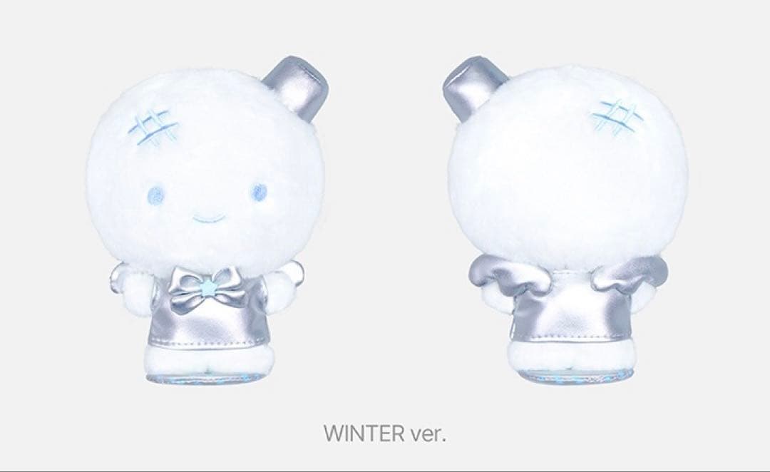 aespa 14CM スタンディングドール フォンストラップ ウィンター セット