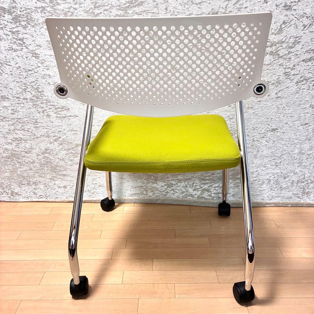 vitra ヴィトラ ビザロール2 visaroll 2 タイヤ付チェア 2脚②