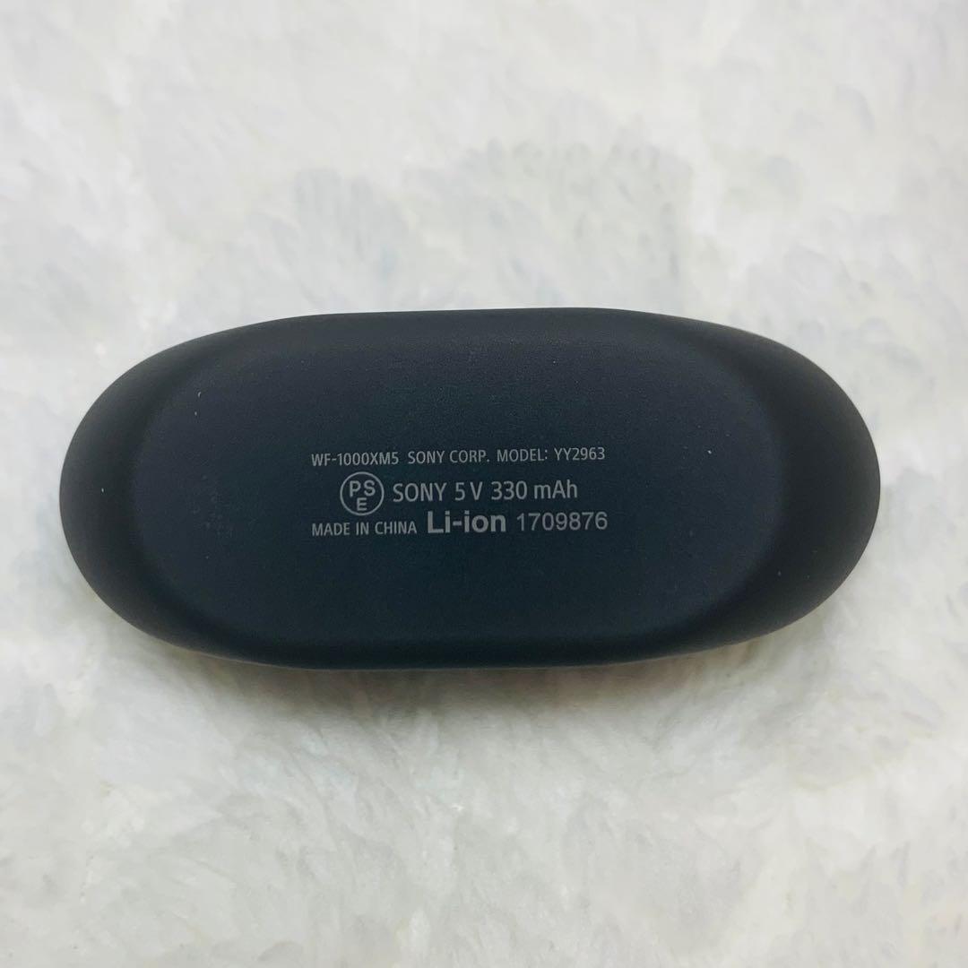 美品 ハードケース付き SONY WF-1000XM5 ブラック 充電ケース 4