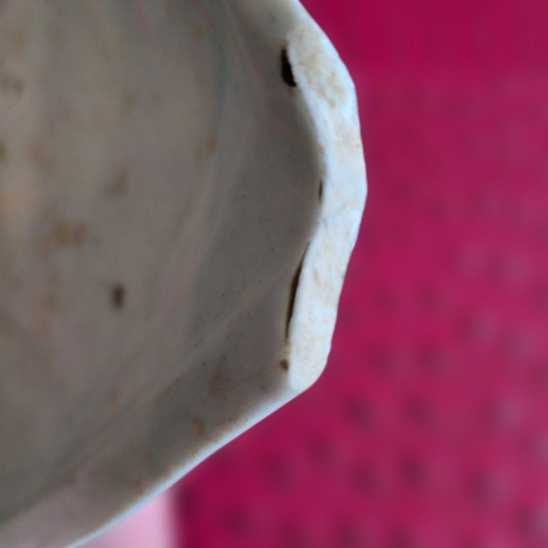 初期伊萬里　扇面皿　陶片