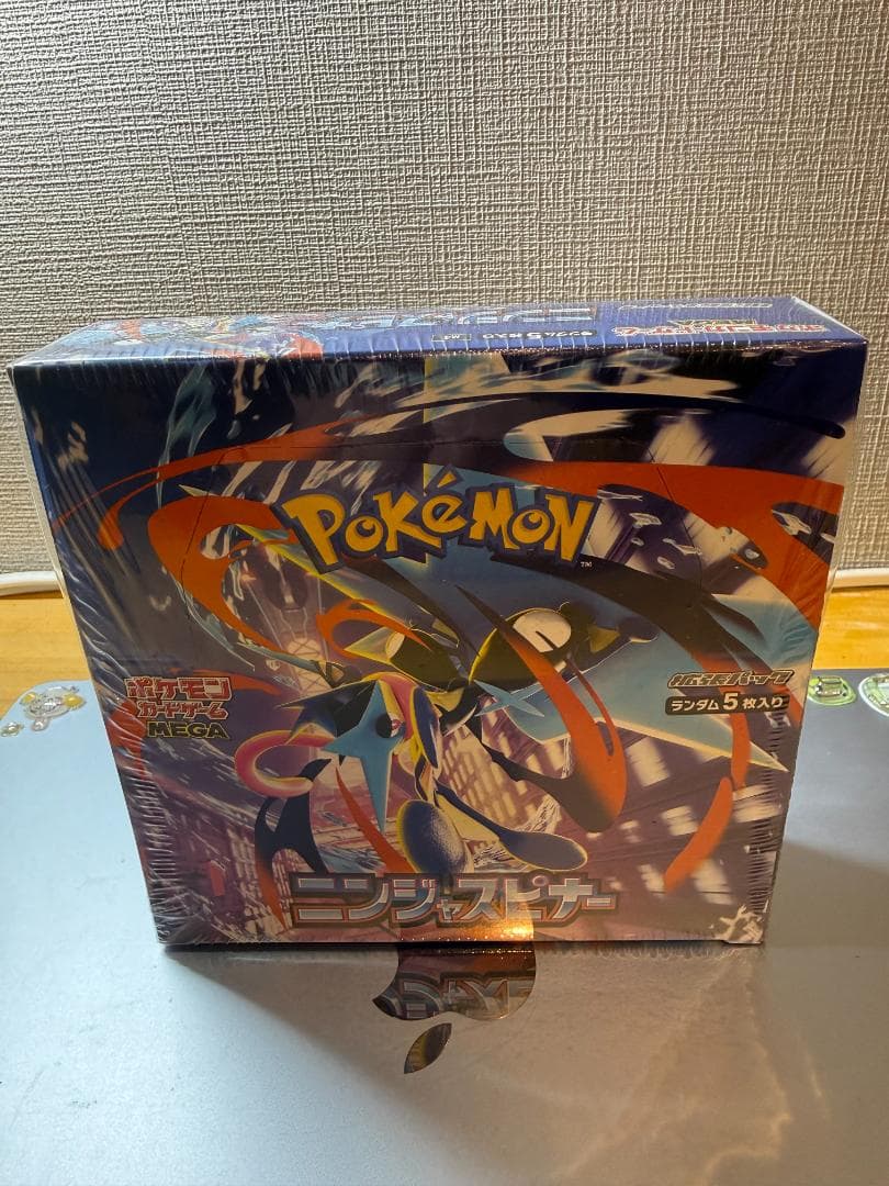 ポケモンカードゲームMEGA拡張パックニンジャスピナーBOX新品未開封シュリンク