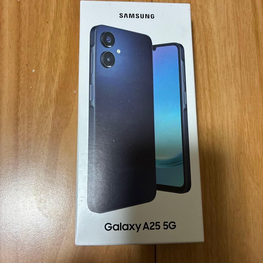 Samsung Galaxy A25 5G ブラック 本体