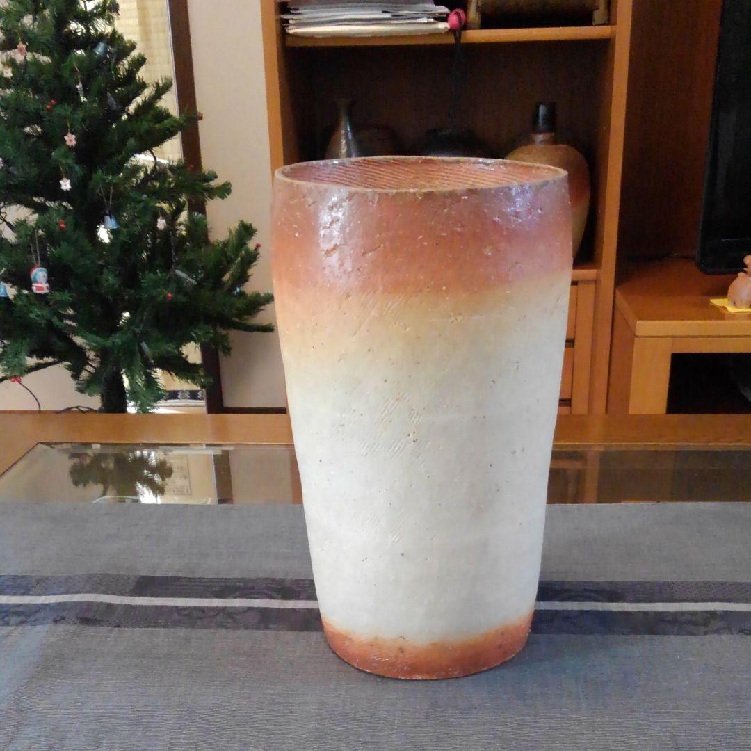 オシャレな　花器　8　備前焼