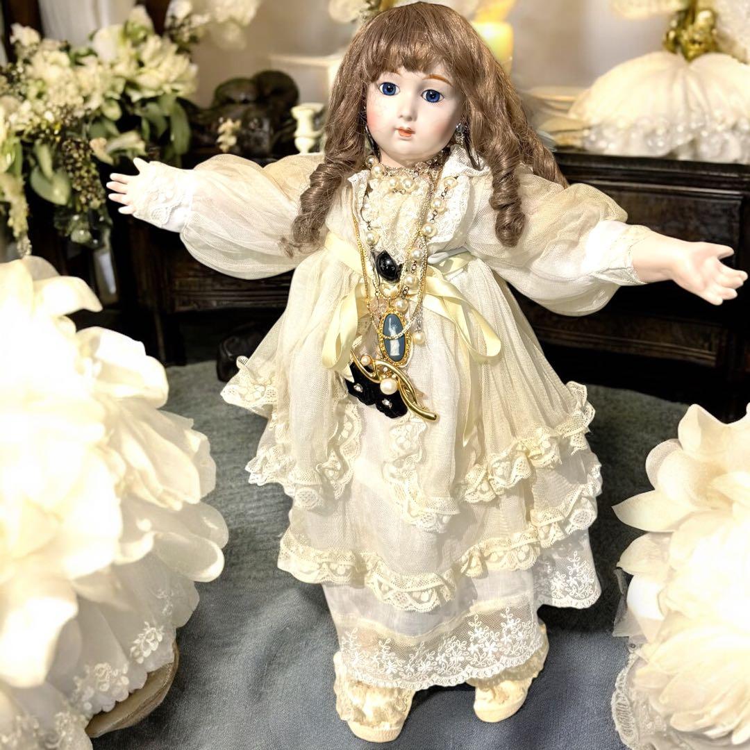 miyantan ビスクドール ロングフェイス ジュモー 結婚式 恋 花嫁