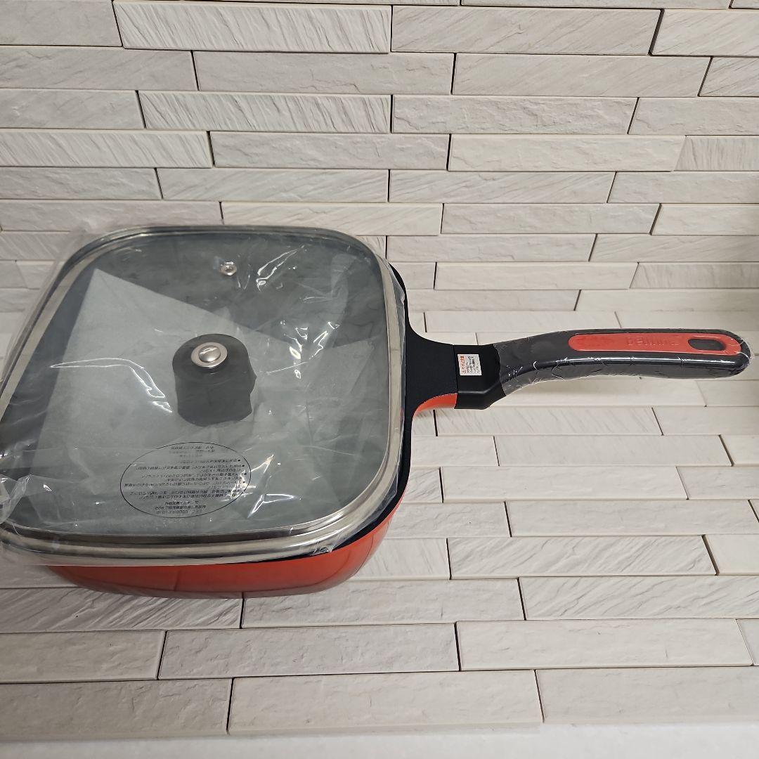 T-falガラス蓋16cm&ベルフィーナマルチパン&プレゼント付き新品未使用