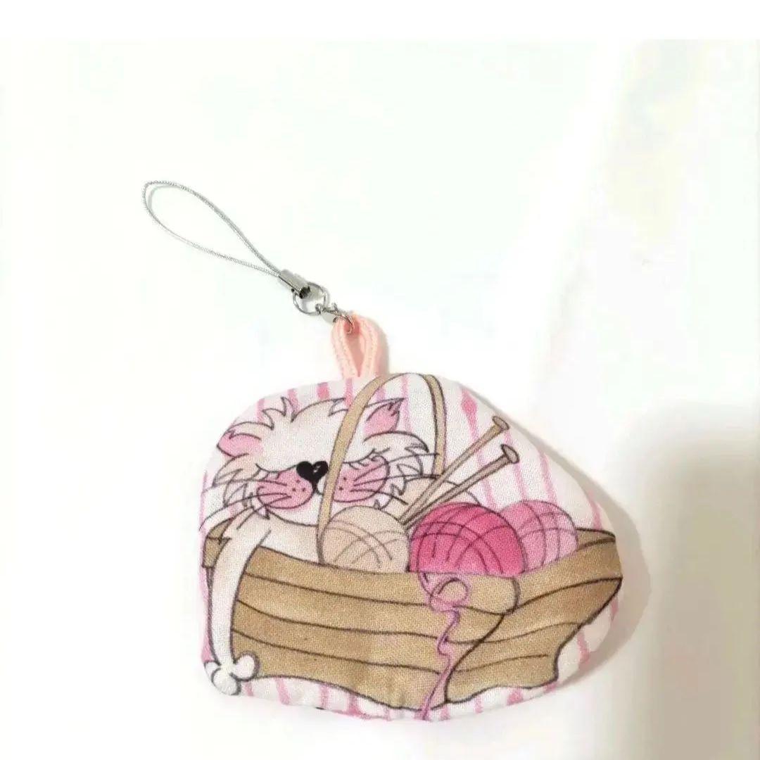 みこ様】ハンドメイドオーダー★猫&女の子★ハンカチ&ストラップ&エコバッグ　9点