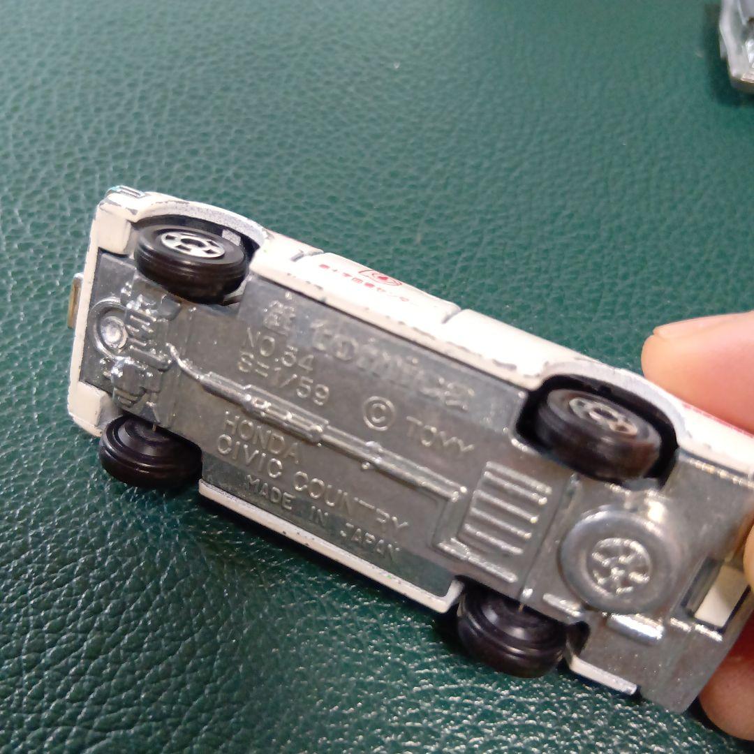 トミカ 昭和 消防車 日本製　献血運搬車 パトカー　CROWN JAPAN