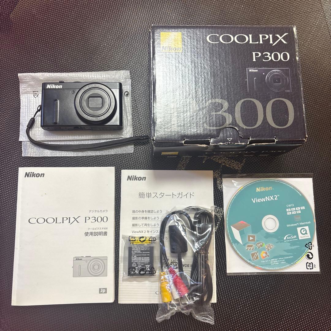 【美品・付属品完備】Nikon COOLPIX P300 高性能コンデジ