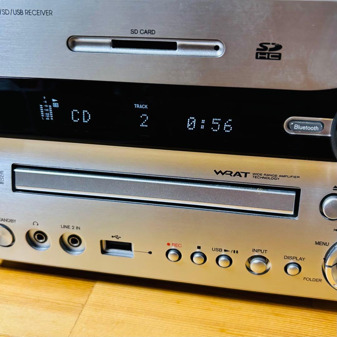 ONKYO Bluetooth/ CD/SD/USB/ハイレゾ対応 NFR7TX