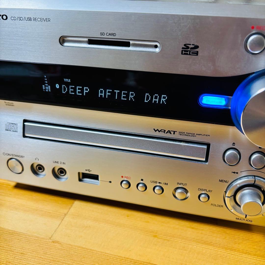 ONKYO Bluetooth/ CD/SD/USB/ハイレゾ対応 NFR7TX