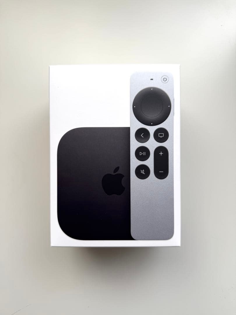 Apple TV 4K128GB +HDMIケーブル+TV取付マウント3点セット