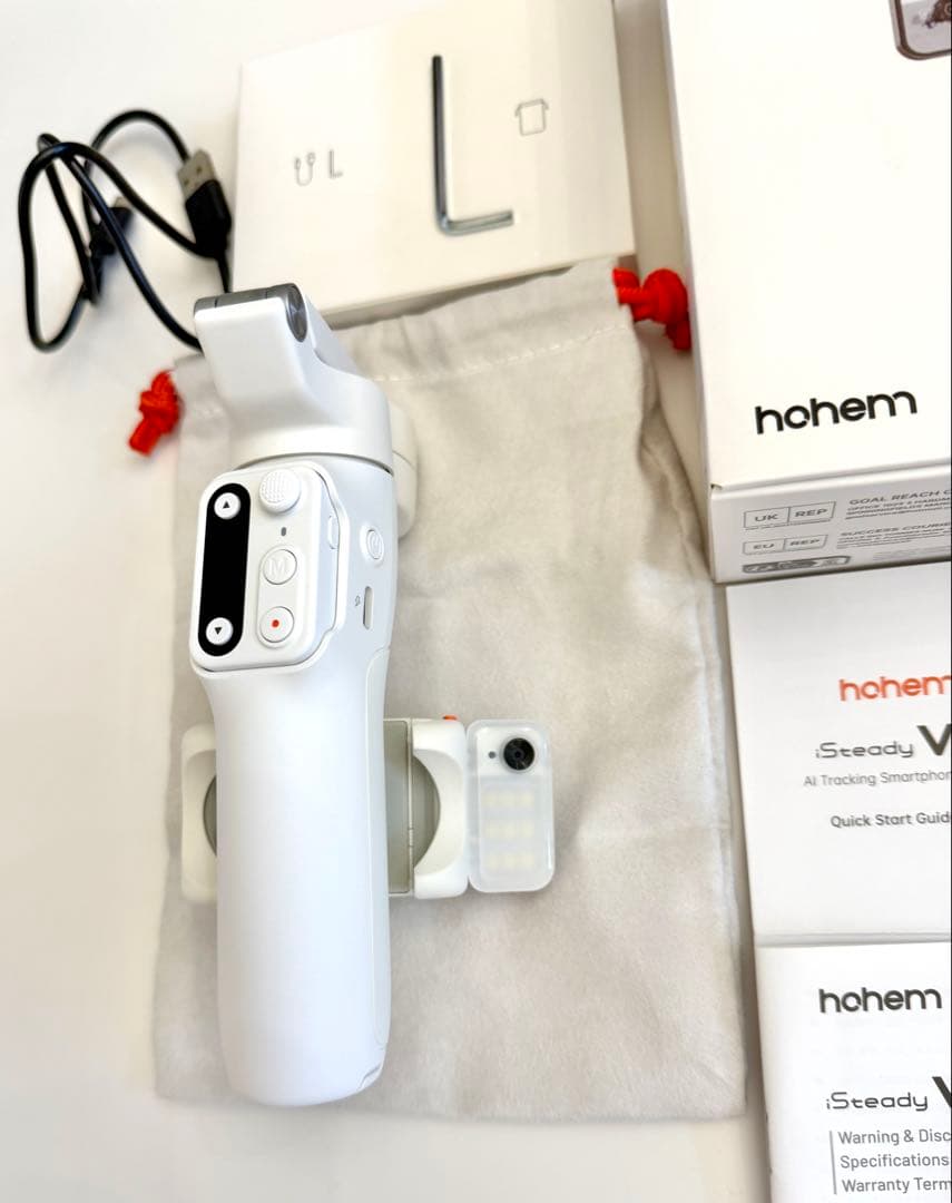 定価1.9万 iSteady V3 スマホ ジンバル hohem 白